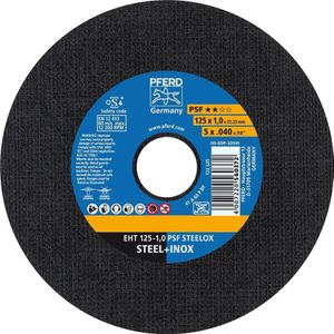 Pferd - Trennscheibe gerade A46PPSF-INOX 125x1,6mm