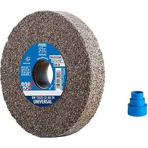 Pferd - Schleifbockscheibe ø 150x25 mm Bohrung-Ø 32 mm A24 für universelle Schleifaufgaben