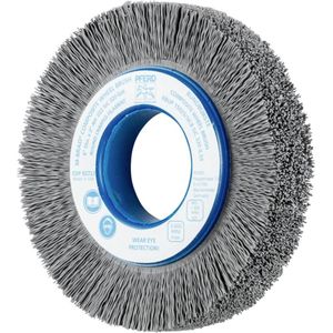 Pferd - composite Rundbürste rbup ø 150x25x50,8 mm Bohrung SiC-Filament-Ø 0,55 mm Korn 320 stationär