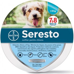 Seresto Teken- En Vlooienband Small - Anti tekenmiddel - per stuk Tot 8 Kg