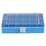 Hünersdorff - PS-Compact - Assortimentsdoos - Blauw - 18 Vakken - Afmetingen T170 x B250 x H46 mm