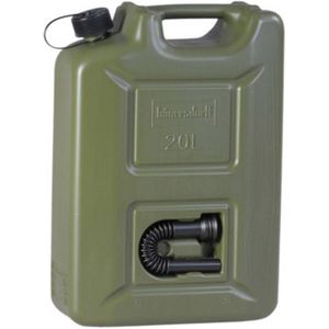 Hunersdorff - Brandstofjerrycan - Olijfgroen - HDPE - Inhoud 20 l