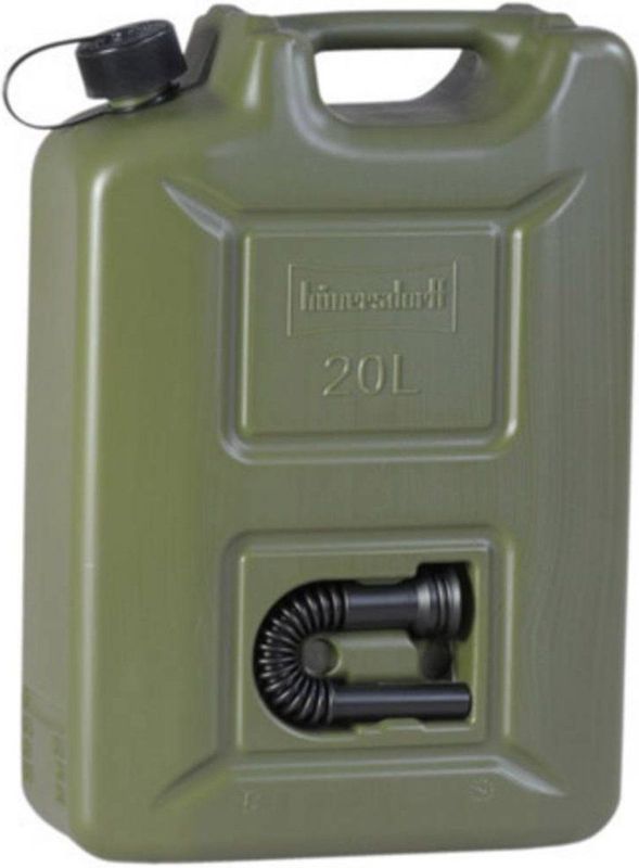 Hunersdorff - Brandstofjerrycan - Olijfgroen - HDPE - Inhoud 20 l