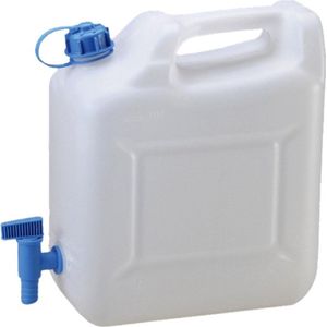 Pakket Van 2 Opvouwbare Watercontainers Van 20 Liter Met Kraan Voedselveilige Wateropslagkubus Bpa Vrij Kampeerwatercontainer Voor Buiten Wandelen