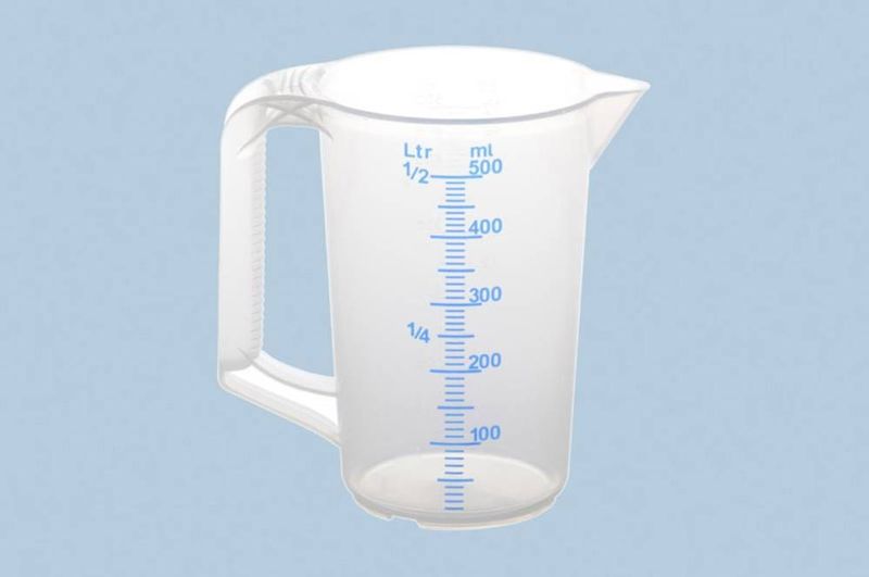 Maatbeker, 500 ml, ø 90 x H 135 mm