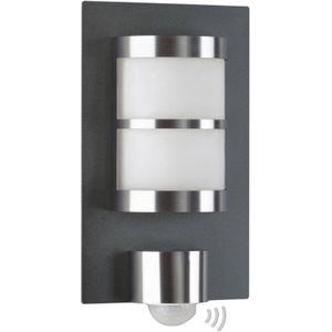 Albert Leuchten Adonia buitenwandlamp, antraciet, bewegingsmelder