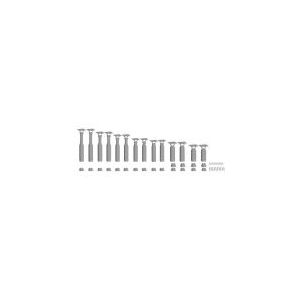 NOCH Easy Track Spoorpijlerset voor modelbouw, pijlhoogte 63,25 tot 150,25 mm, voor spoorverspreiders H0, TT, N