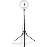 Hama Ringlicht Handy-Ringlicht mit Stativ für Selfies, Videos (210 cm, 160 LED, 12)