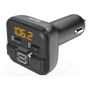 Hama - FM Transmitter - Zwart - AUX-in + USB-in