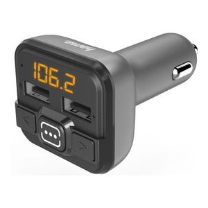 Hama - FM-Transmitter - Bluetooth - Zwart - Inclusief Handsfree-Functie