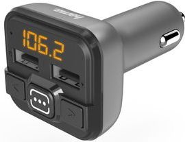 Hama - FM-Transmitter - Bluetooth - Zwart - Inclusief Handsfree-Functie