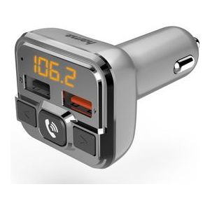 Hama - FM-Transmitter - Bluetooth - Handsfree-functie - Zwart
