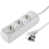 Hama - Distribution Panel - Stekkerdoos - Wit - Kunststof - 3 Sockets