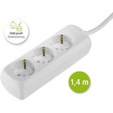 Hama - Distribution Panel - Stekkerdoos - Wit - Kunststof - 3 Sockets