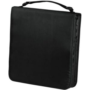 Hama CD Wallet Nylon 160 - Omslag til CD/DVD disks - 160 disks - nylon - sort