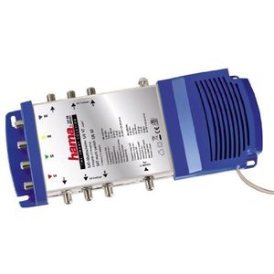 Hama - Lypsi SE 5/6 - SAT-Multischakelaar - Zwart - 5 Ingangen, 6 Uitgangen, 950-2200 MHz