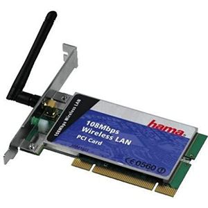 Hama Wireless LAN PCI-kaart 108 Mbps
