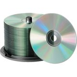 Hama CD Lege Case Cover (Slim Line, hoogte: 5mm, CD-hoezen) 50 Pack, transparant-zwart