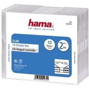 Hama 04751274 Cd Slim Bubbel-box - 10 stuks / Transparant