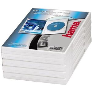 DVD-hoesjes voor Nintendo Wii, 5-pack, wit [Duitse import]