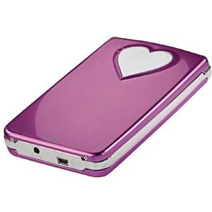 Hama behuizing voor harde schijf SATA USB 2.0, 6,4 cm (2.5"") Pink-Heart