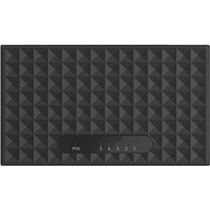 Hama 00053308 netwerk-switch Fast Ethernet (10/100) Zwart