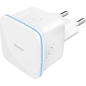 WLAN-repeater met LAN-aansluiting (voor stopcontact, 2,4 GHz, tot 300 Mbit/s, LAN, WPS, wifi-repeater, 2400-repeater, wifi-versterker, wifi-versterker, wifi-bereikversterker,