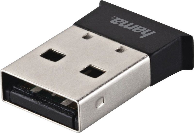 Hama - Bluetooth®-USB-adapter - Versie 5.0 - Universele Mini-adapter - Zwart