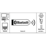 Hama - Bluetooth®-USB-adapter - Zwart - Versie 4.0 C1 + EDR