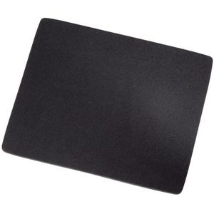 Hama Muismat (Mousepad muismat 22,3 x 18,3 cm, ultradun, ideaal voor kantoor of videogames, antislip onderkant, duurzaam) zwart