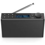 Hama Digitale Radio - DAB+ - FM/DAB - Op Batterijen - Wekkerradio - Micro USB - Zwart