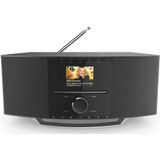 Radio - Digitale en Internet - FM, DAB/DAB+, Bluetooth, CD - Zwart