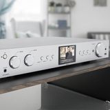 Hama HiFi-tuner - DAB+/Internetradio/Bluetooth - USB-A - Digitale Radio - Alarmfunctie - Zilver