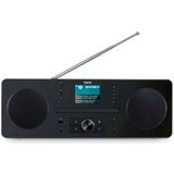 Hama Digitale Radio - DAB+ - FM/cd/Bluetooth - USB A - Wekkerradio - 10W - Grijs/Zwart