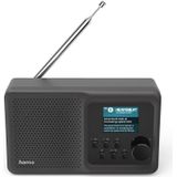 Hama Digitale Radio - DAB+ - FM/Bluetooth - USB-A - Met Accuvoeding - Zwart
