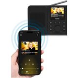 Digitale Radio - Zwart - DAB/DAB+/FM - Bluetooth
