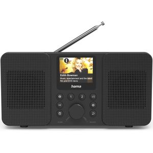 Digitale Radio - Zwart - DAB/DAB+/FM - Bluetooth