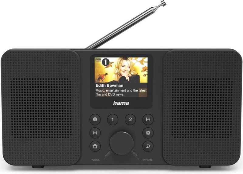 Digitale Radio - Zwart - DAB/DAB+/FM - Bluetooth