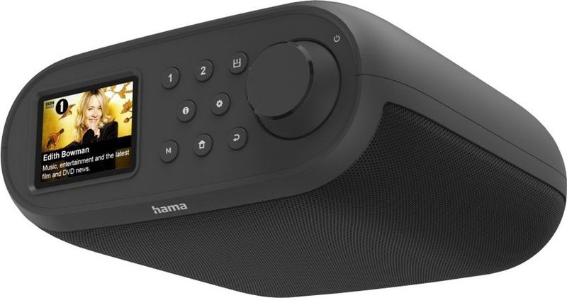 Hama - DIR400 - Digitale Radio - Zwart - DAB+/Internetradio/Bluetooth