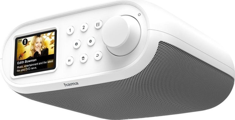 Hama - DIR400 - Digitale Radio - Wit - DAB+/Internetradio/Bluetooth