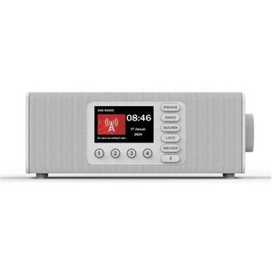 Hama - DR2002BT - Radio - Wit - DAB+, FM, Bluetooth