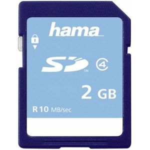 SD Memory Card Hama 00055377 Blue 2 GB