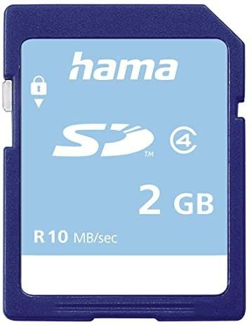 Hama SD Geheugenkaart - 2 GB - Blauw - Class 4