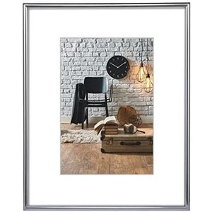 Hama Onbreekbaar glazen frame Seville 40 x 60 cm zilver