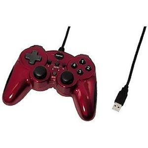 Hama USB gamepad rood glanzend