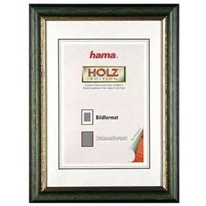 Hama Idaho Verde fotolijst, hout, groen, 7 x 10 cm, 100 mm, 150 mm