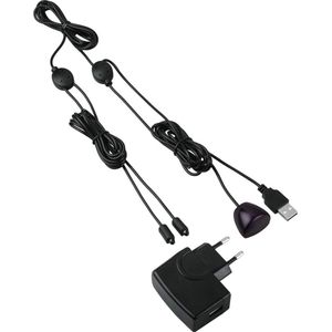 Hama Afstandsbedieningsuitbreiding IR -20 Zwart