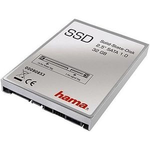 Hama High Speed Solid State Disk Flash harde schijf, 32 GB, 6,4 cm (2,5 inch), SATA