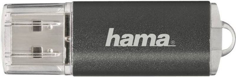 Hama 16 GB USB-stick, USB 2.0, gegevensstick (10 MB/s gegevensoverdracht, USB-stick met oog voor bevestiging aan sleutelring, geheugenstick, geheugenstick met afsluitdop, geschikt voor