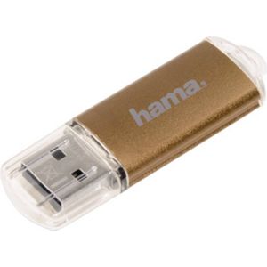 Hama 32 GB USB-stick, USB 2.0, gegevensstick (10 MB/s gegevensoverdracht, USB-stick met oog voor bevestiging aan sleutelring, geheugenstick, geheugenstick met afsluitdop, geschikt voor
